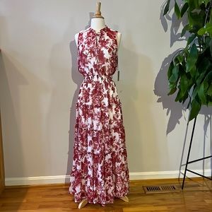 NWT Red Floral Dress